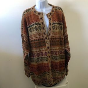 Vintage Alpaca Wool Cardigan